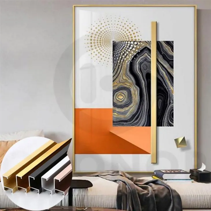 extruded aluminum picture frame
