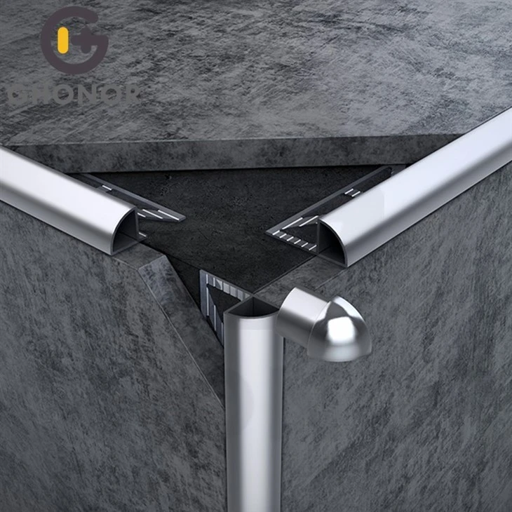 stainless tile trim end cap stainless tile trim end cap
